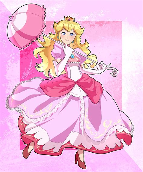 princess peach cartoon|cute princess peach drawing.